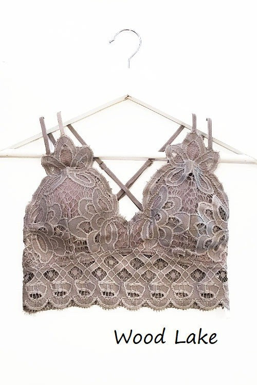 This is Love Lace Bralette - Wood Lake
