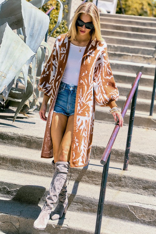 Hurry On Over Cardigan