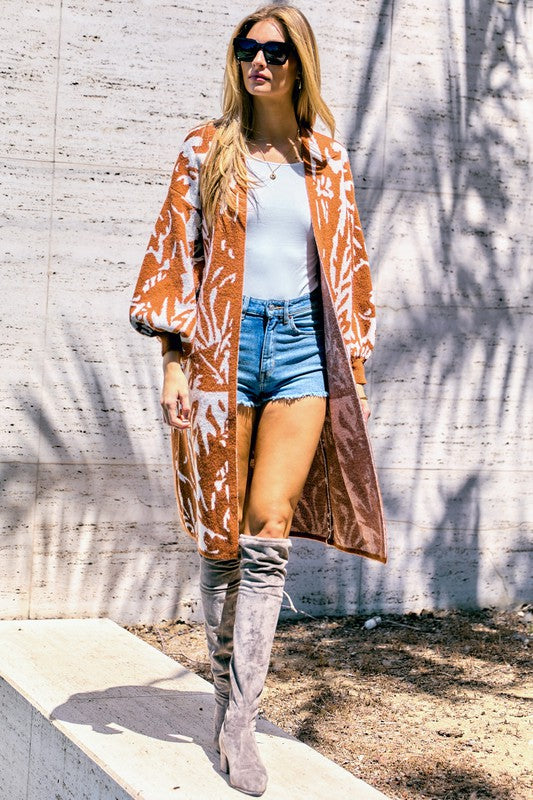 Hurry On Over Cardigan