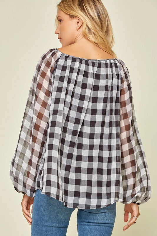 So Much Going On Blouse