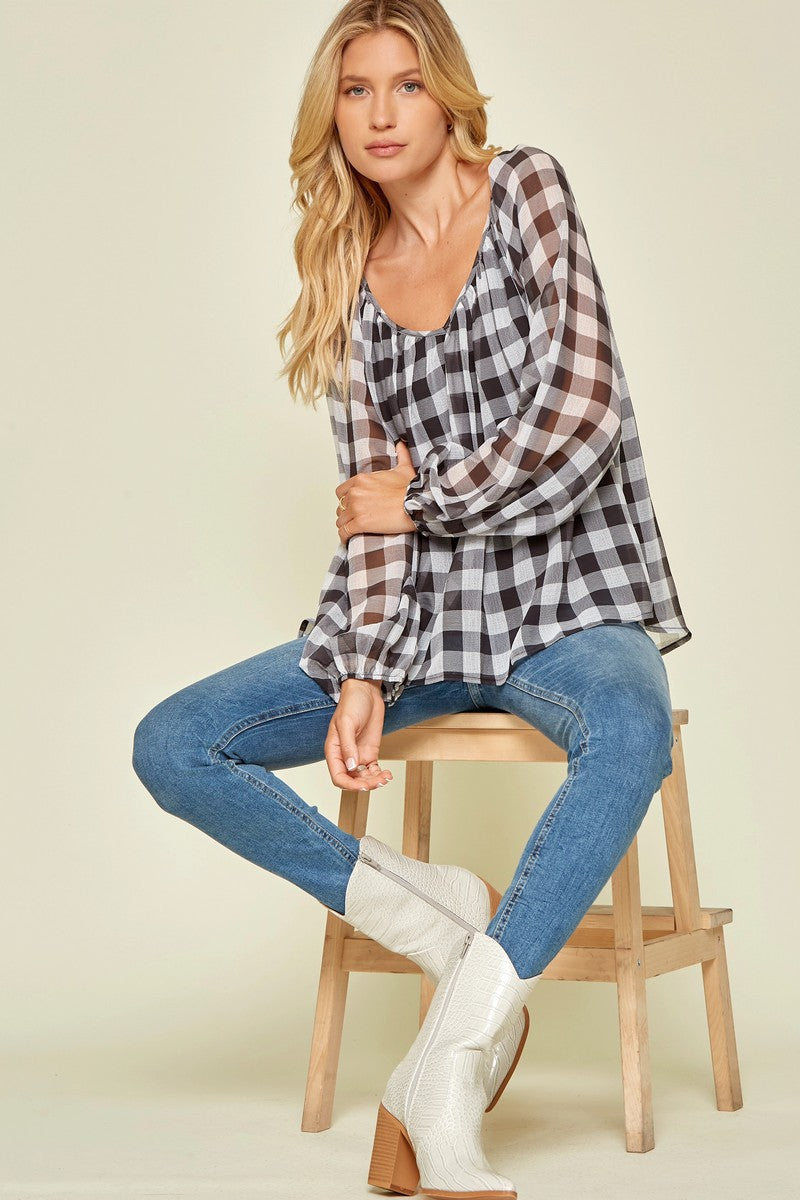 So Much Going On Blouse