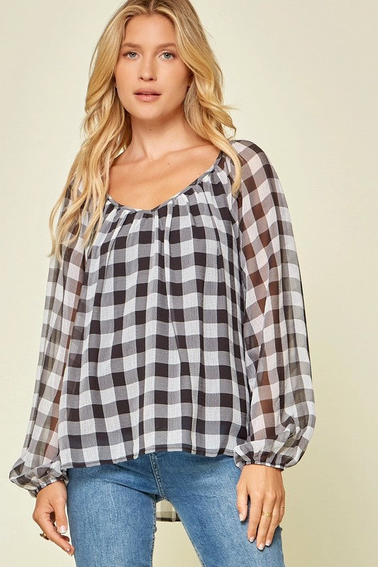 So Much Going On Blouse