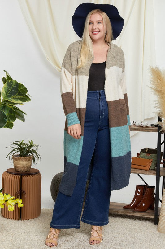 Waiting Outside Hooded Cardigan