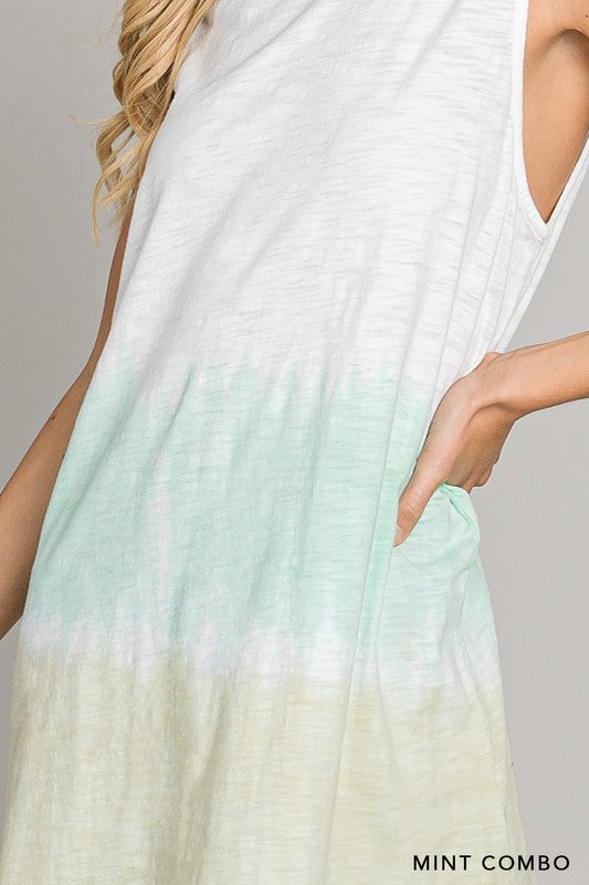 See Your Smile Dip Dye Tank