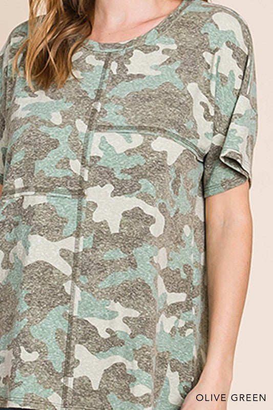 Save A Life Camo Tee