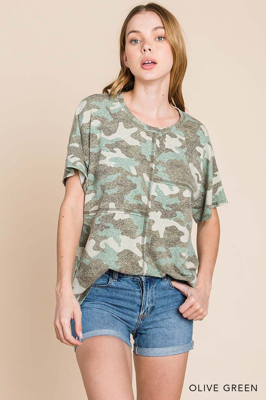 Save A Life Camo Tee
