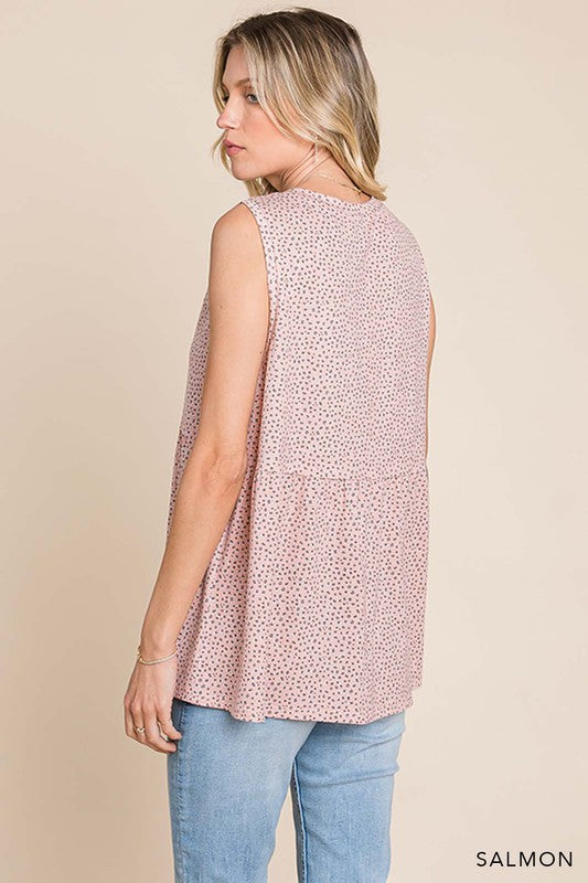 Talk For Hours Babydoll Tank