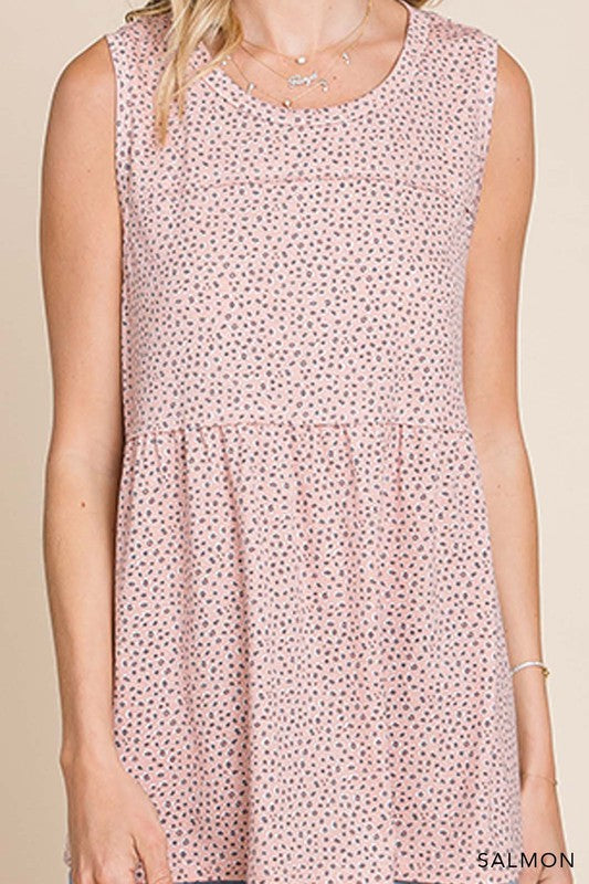 Talk For Hours Babydoll Tank
