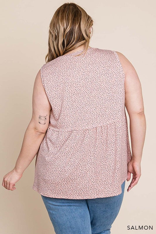 Talk For Hours Babydoll Tank