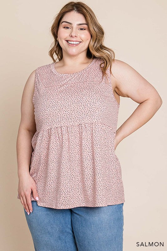 Talk For Hours Babydoll Tank