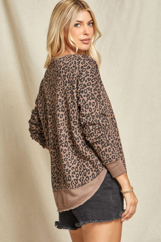You Know It's True Leopard Pullover