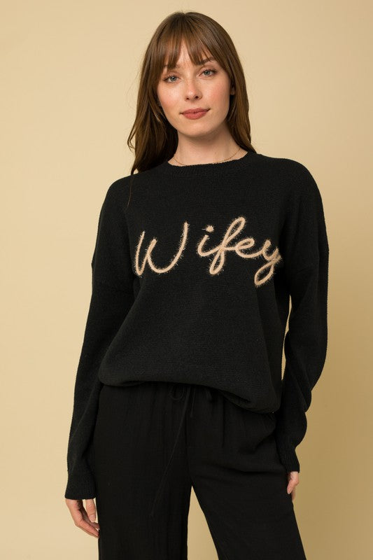 Wifey Pullover Sweater