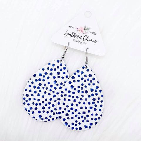 2.5" Blueberry Palm Mini Collection - Blueberry Dots