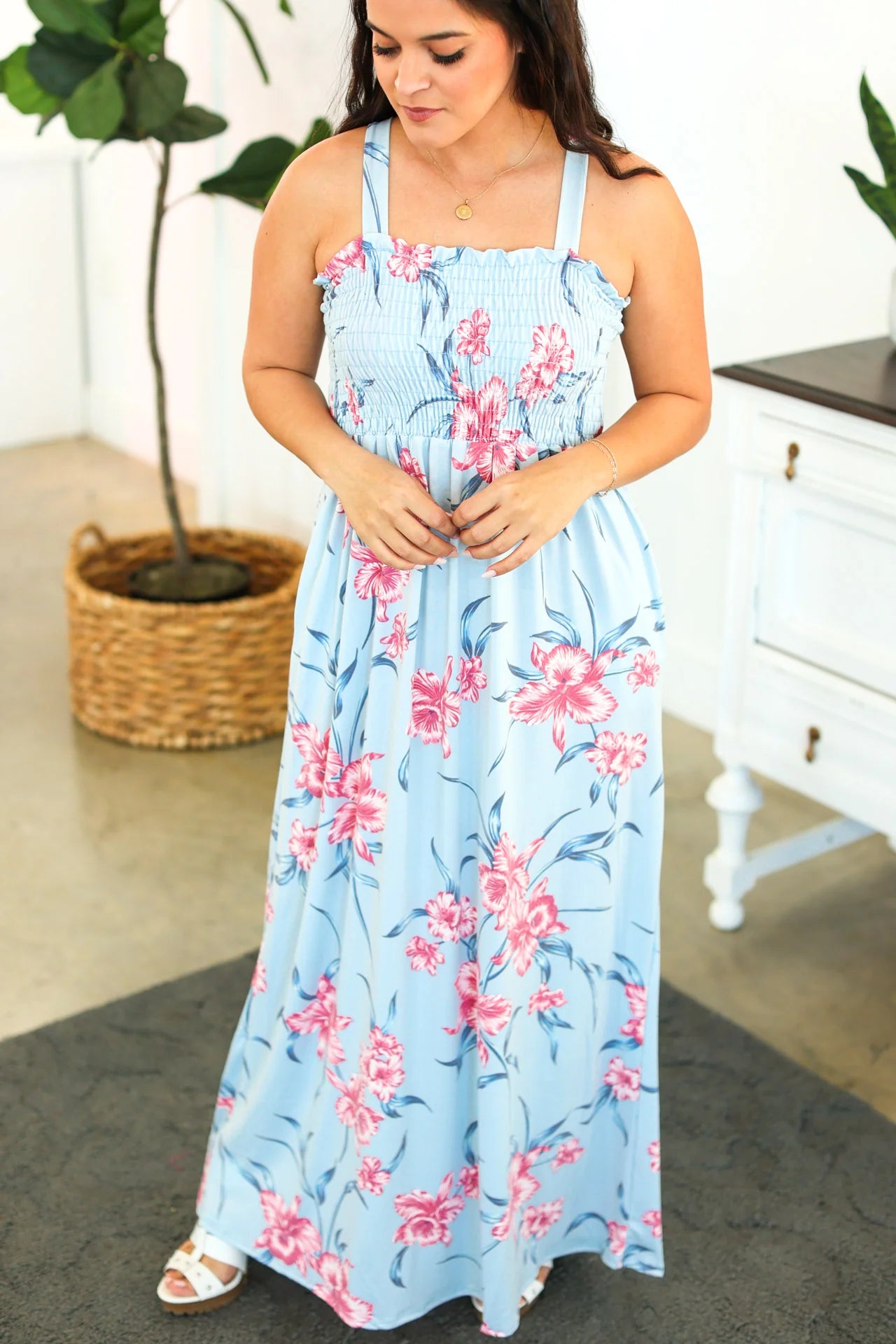 On Cloud Nine Maxi Dress