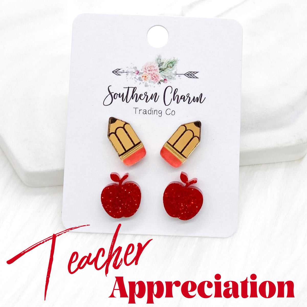 Teacher Appreciation Duo Earrings