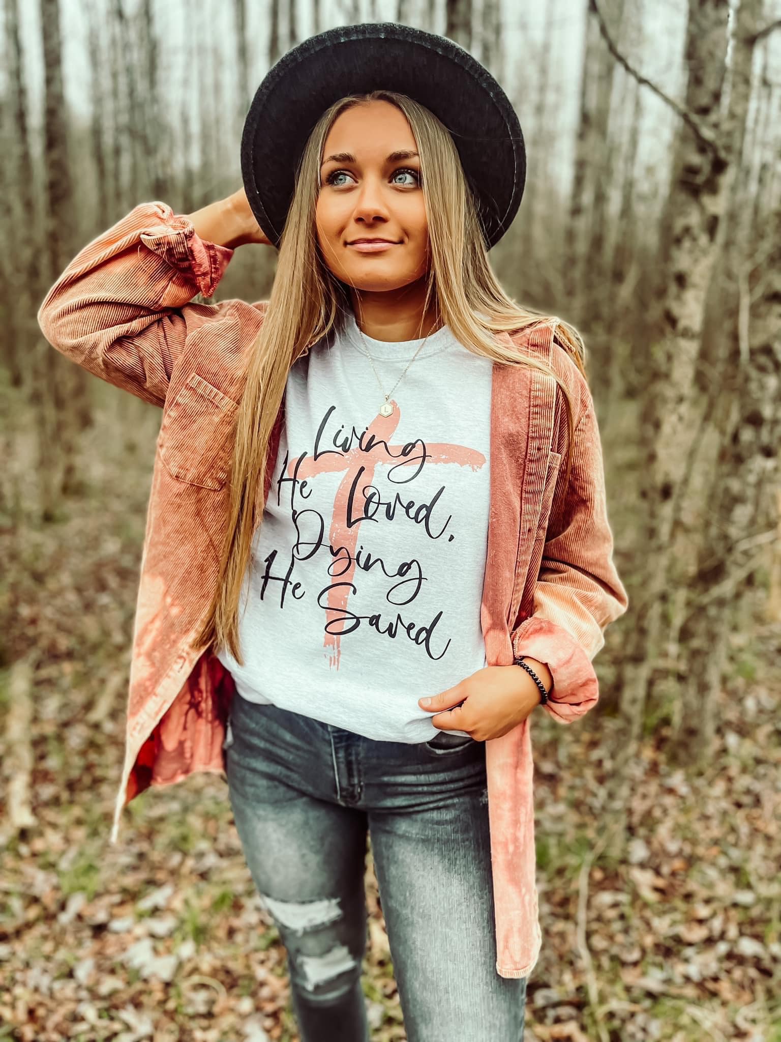Living He Loved Graphic Tee