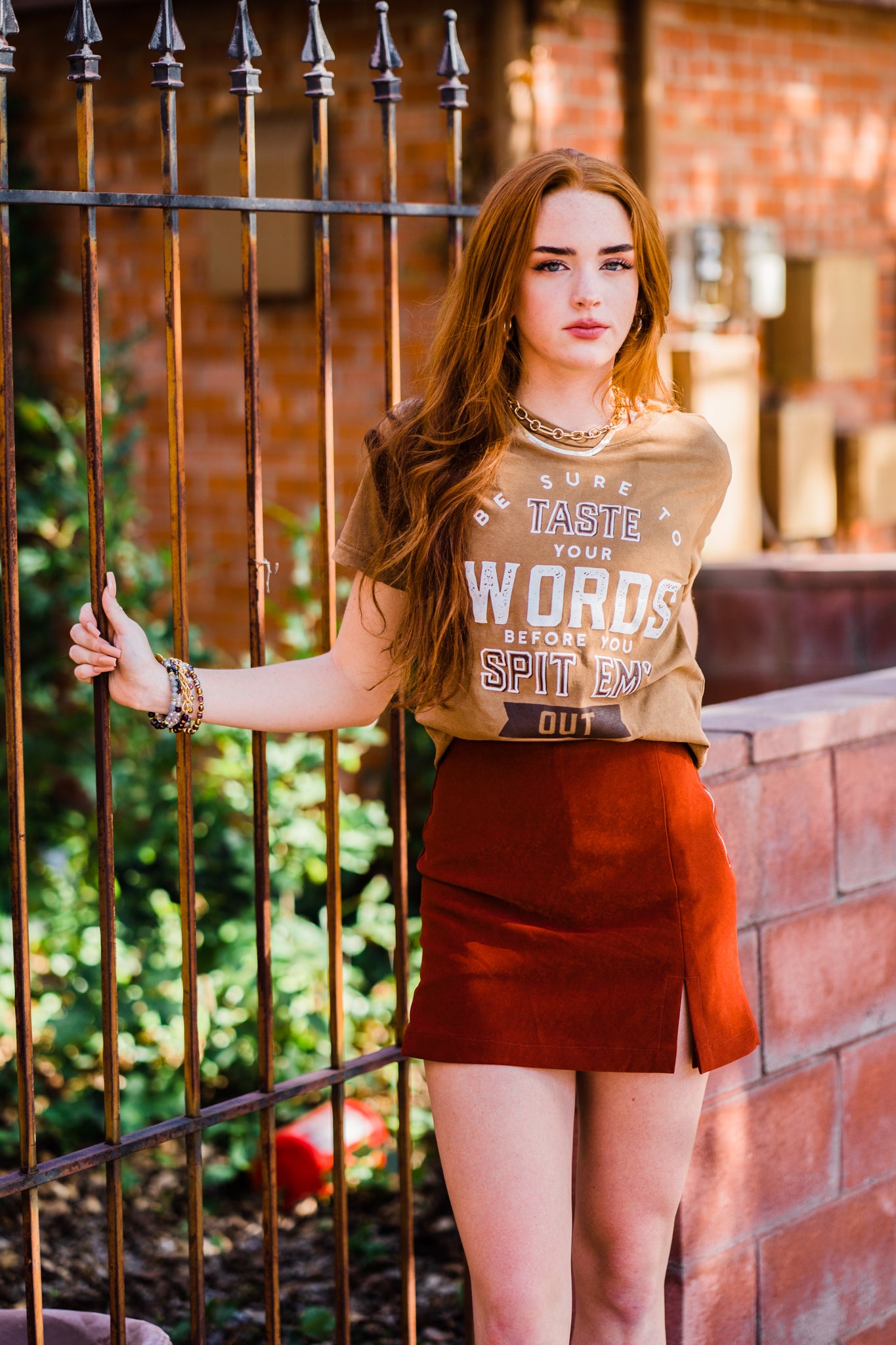 Be sure to taste your words before you spit em' out