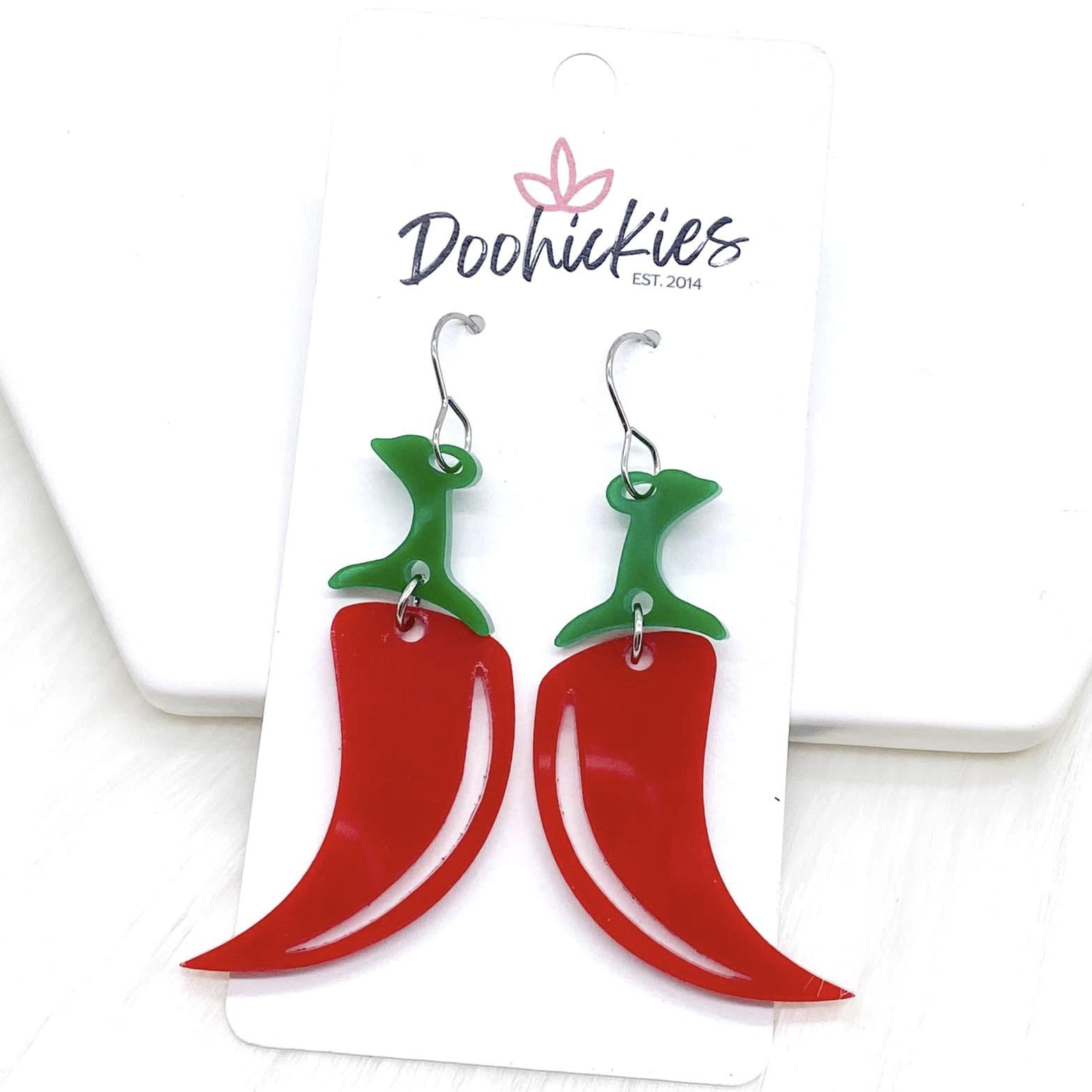 2" Chili Pepper Acrylics