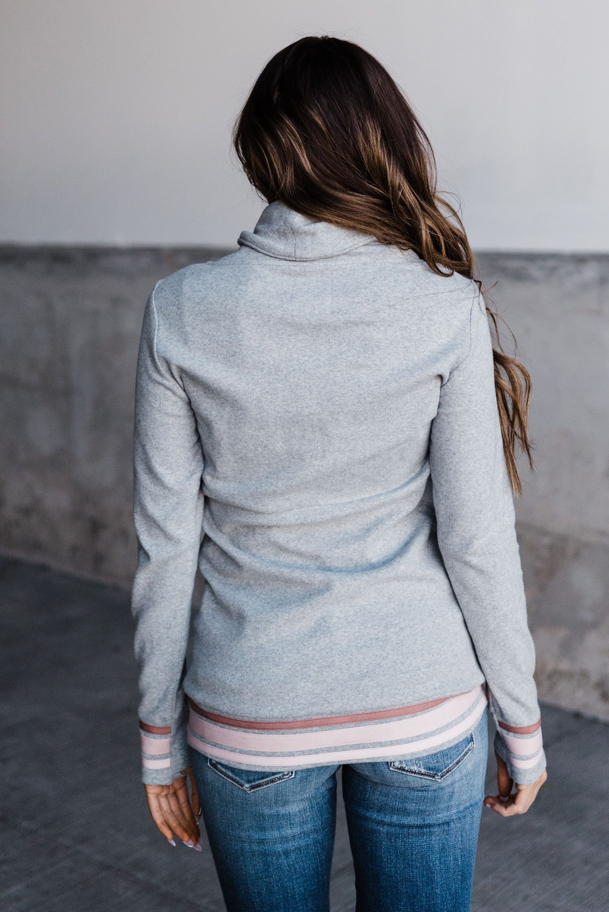 Ampersand Avenue Cowlneck Sweatshirt Mad About You