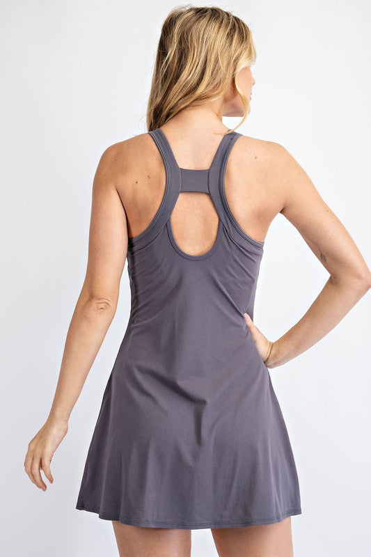 Dream Big Active Romper - Titanium