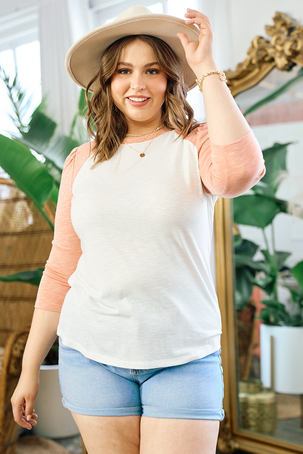 Take a Leap Raglan Top