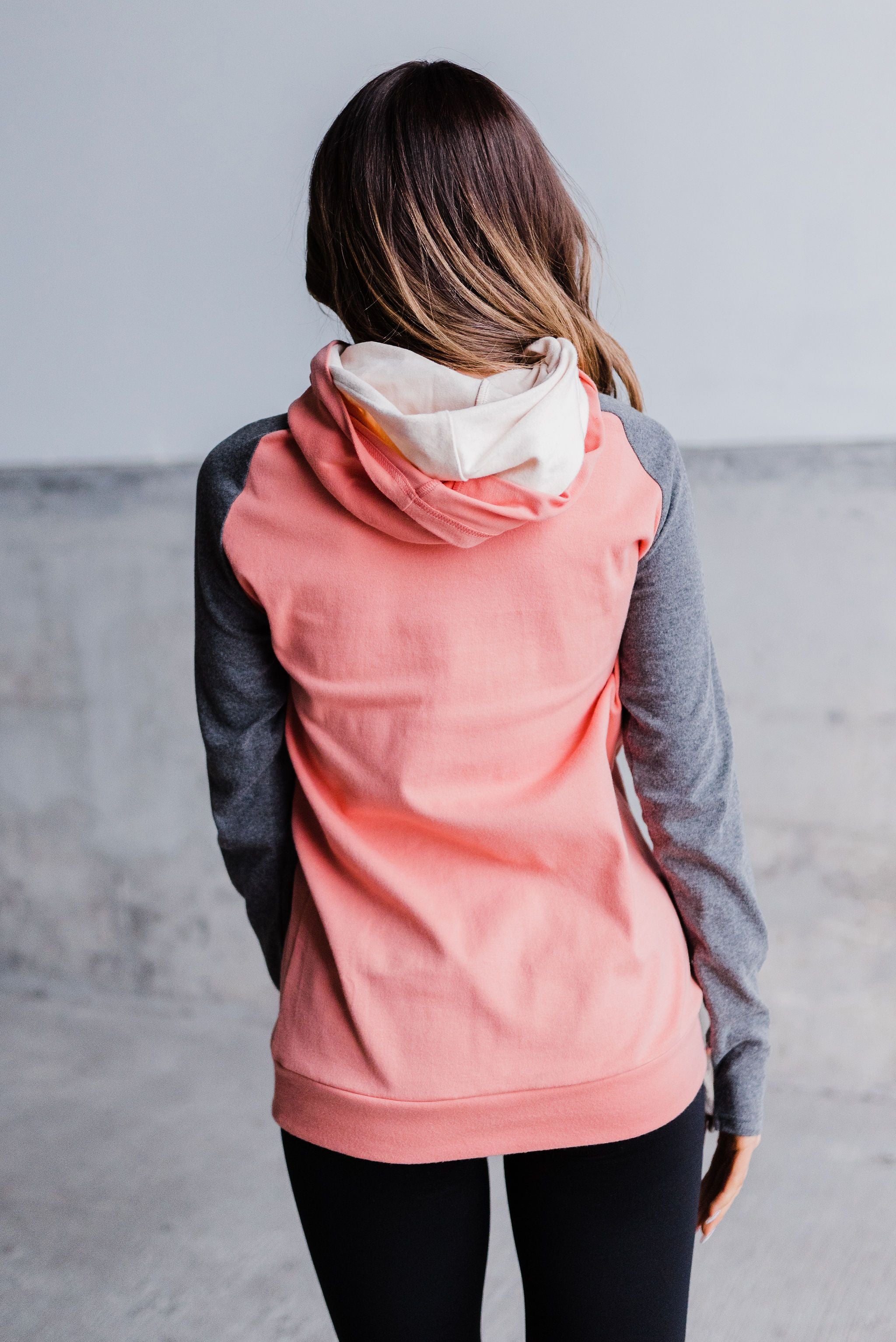 Ampersand Avenue - Doublehood™ Sweatshirt Making Me Blush