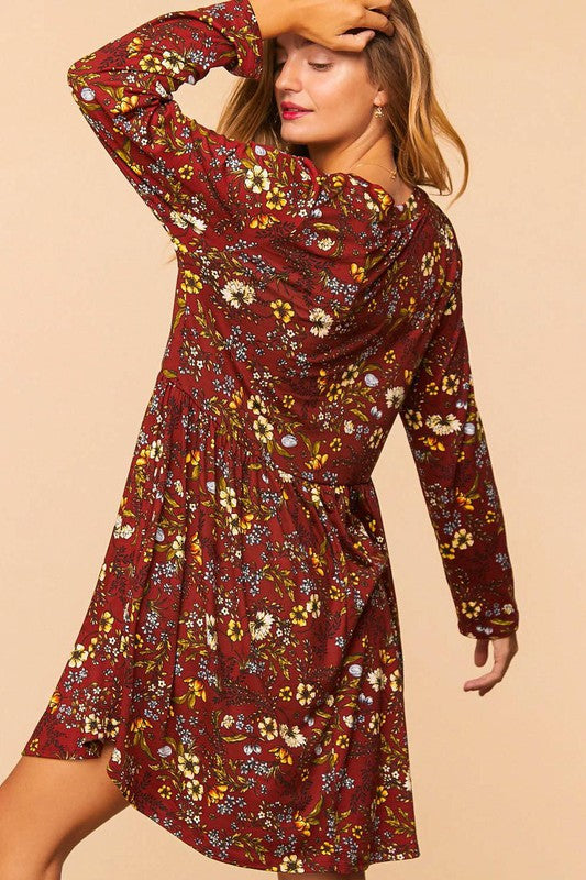 Stand My Ground Floral Dress