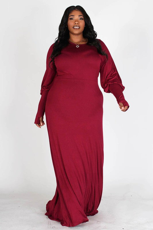 Lady In Red Maxi Dress