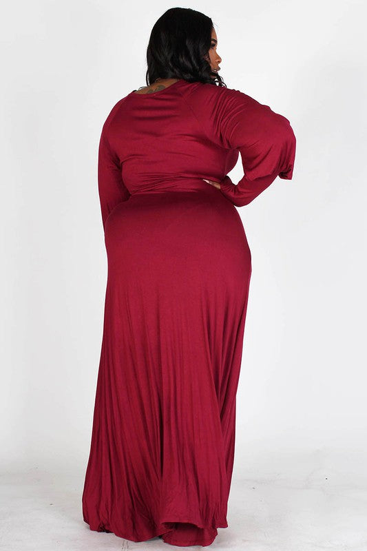 Lady In Red Maxi Dress