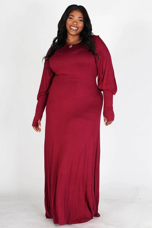 Lady In Red Maxi Dress