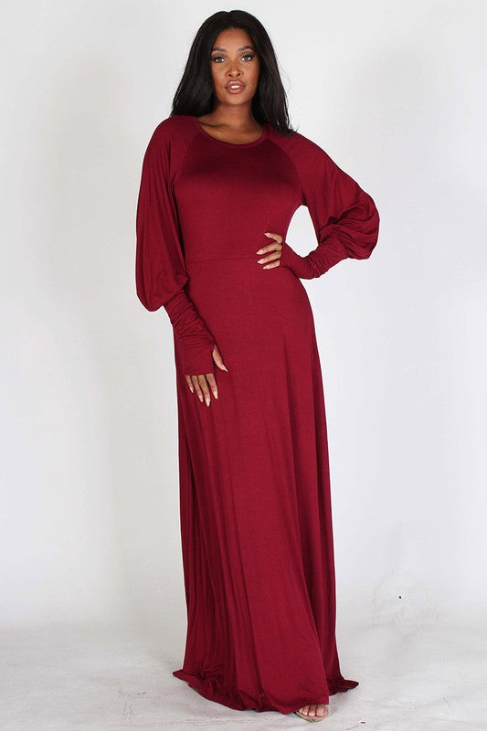 Lady In Red Maxi Dress