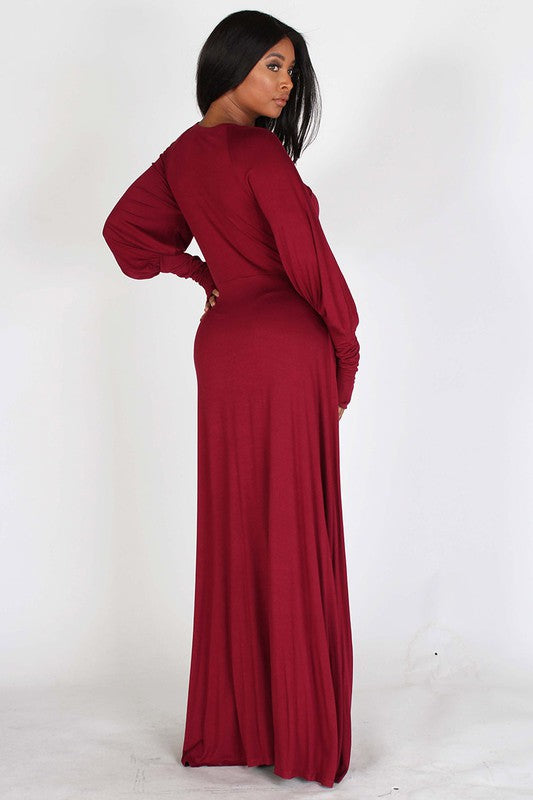 Lady In Red Maxi Dress