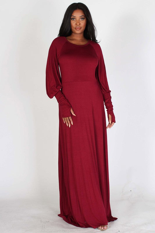Lady In Red Maxi Dress