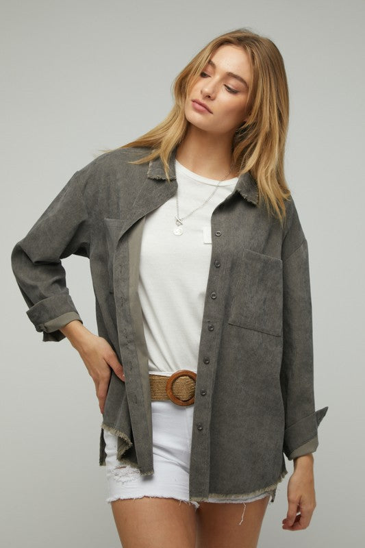 Get A Grip Button Down