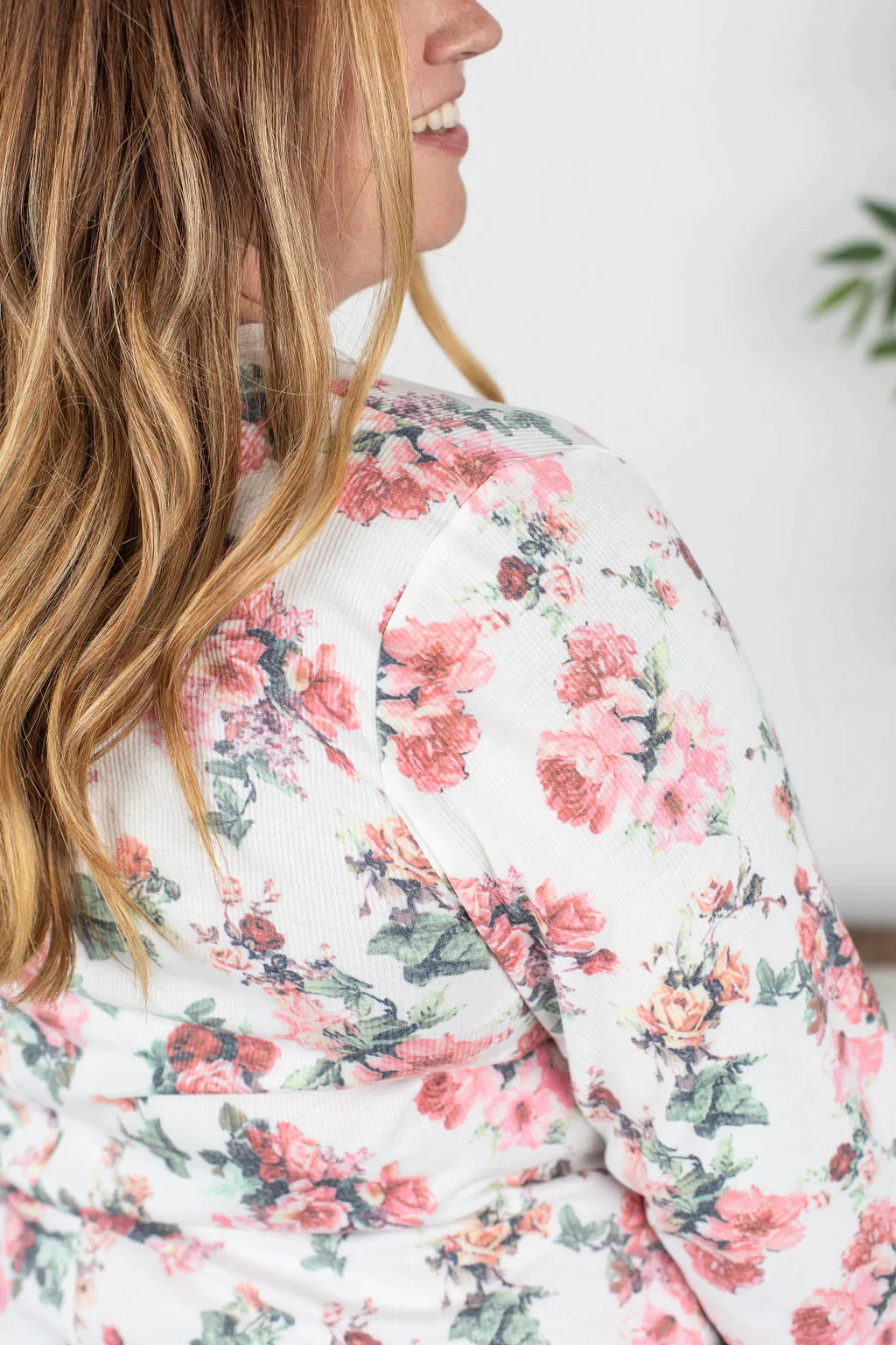 Anytime You Want Floral Cardigan - Ivory