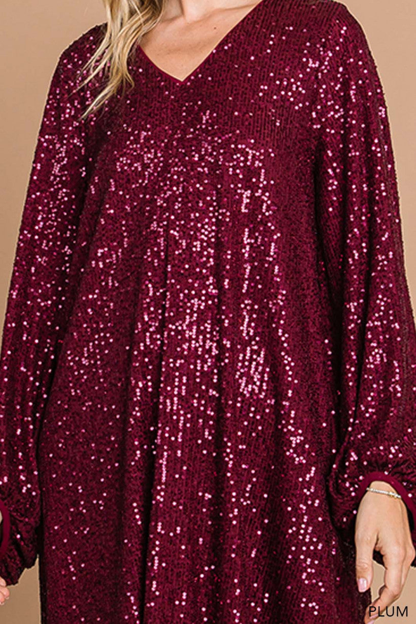 Set Me Free Sequin Dress