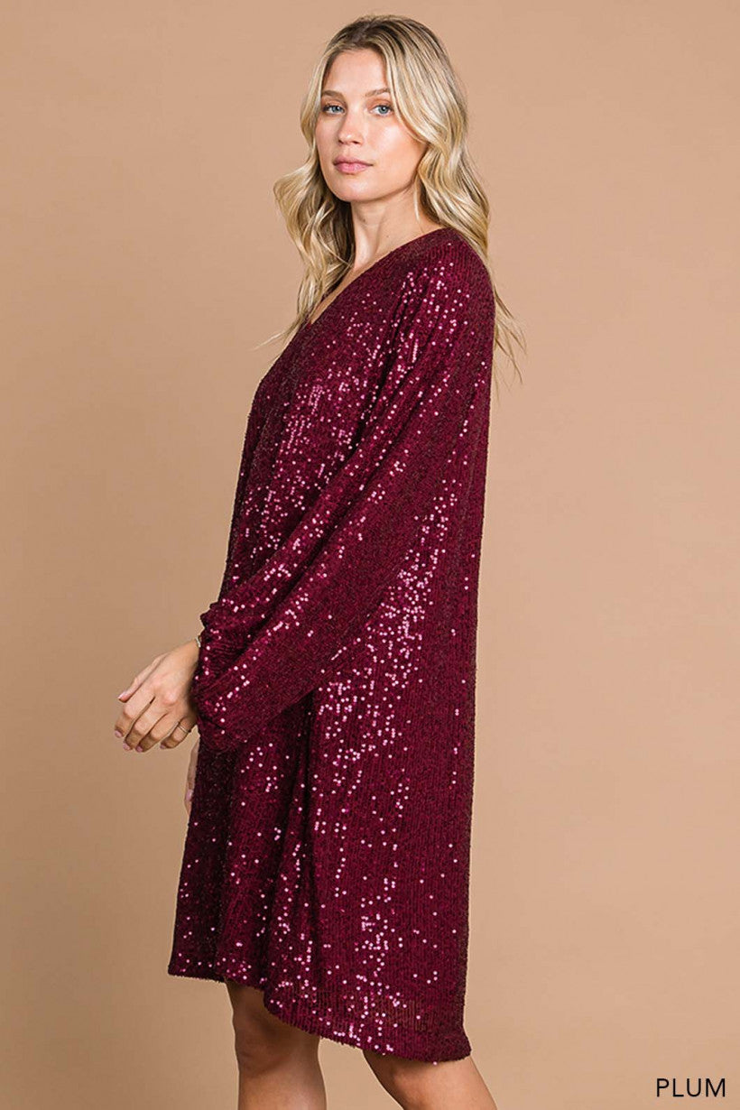 Set Me Free Sequin Dress