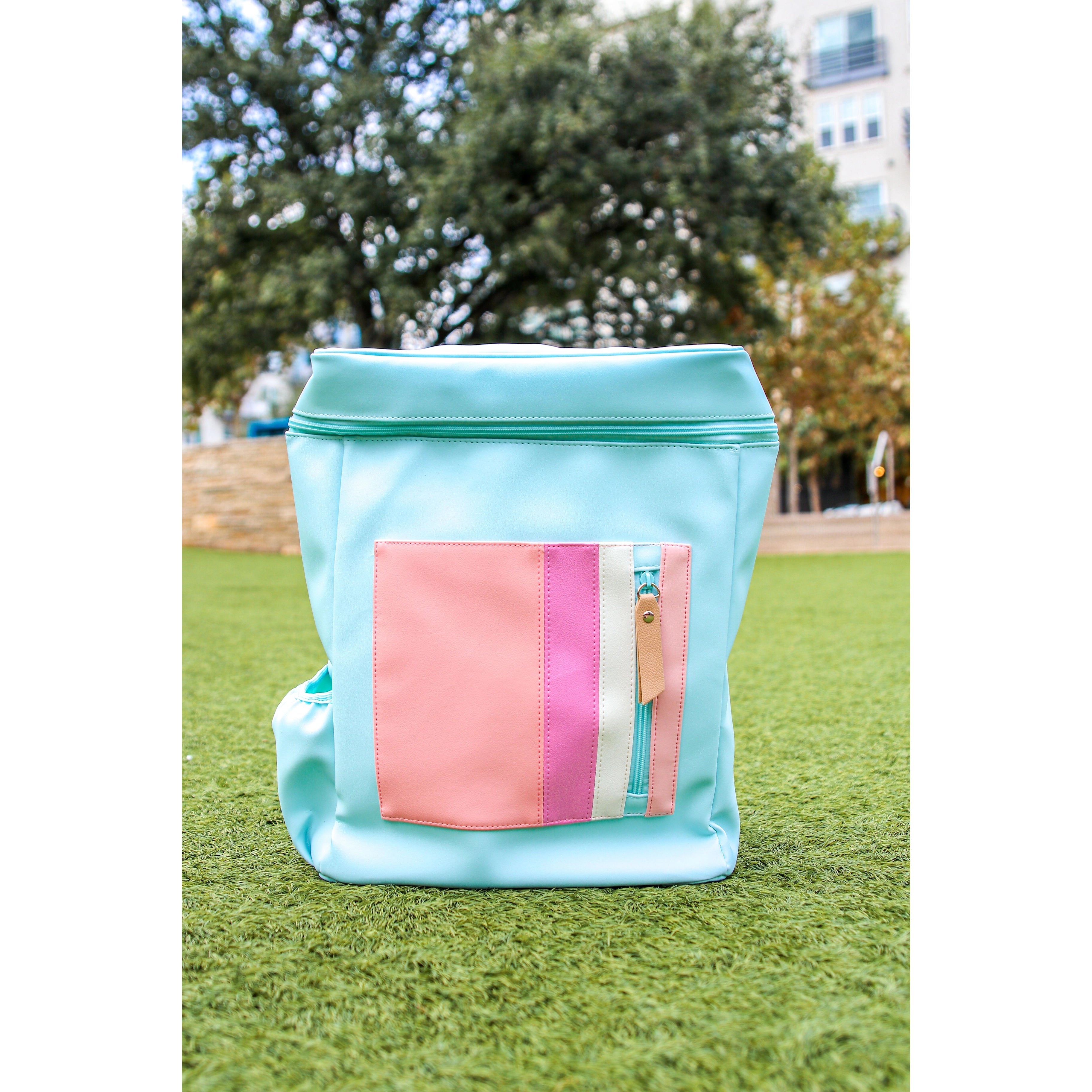 Moxie Backpack - Blue/Pink