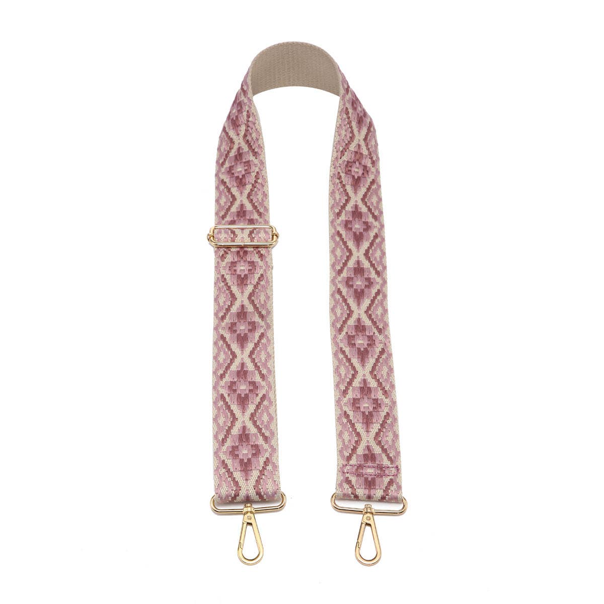 Crossbody Guitar Strap - Tribal Purple