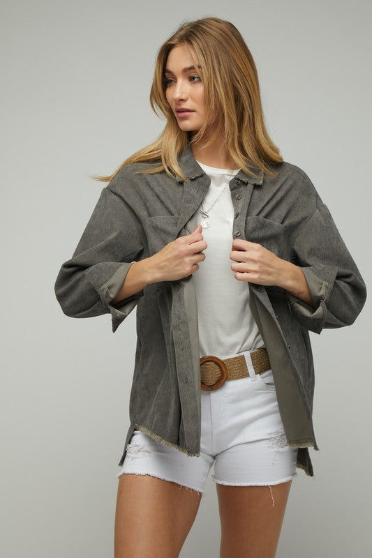 Get A Grip Button Down