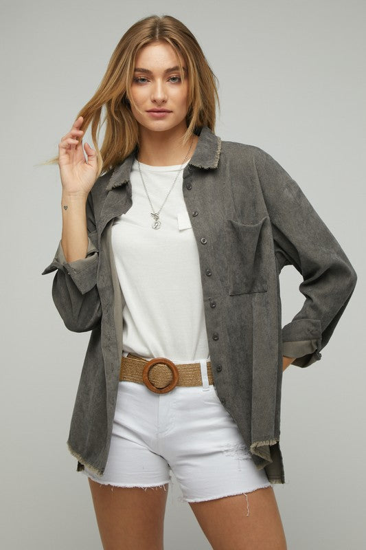 Get A Grip Button Down