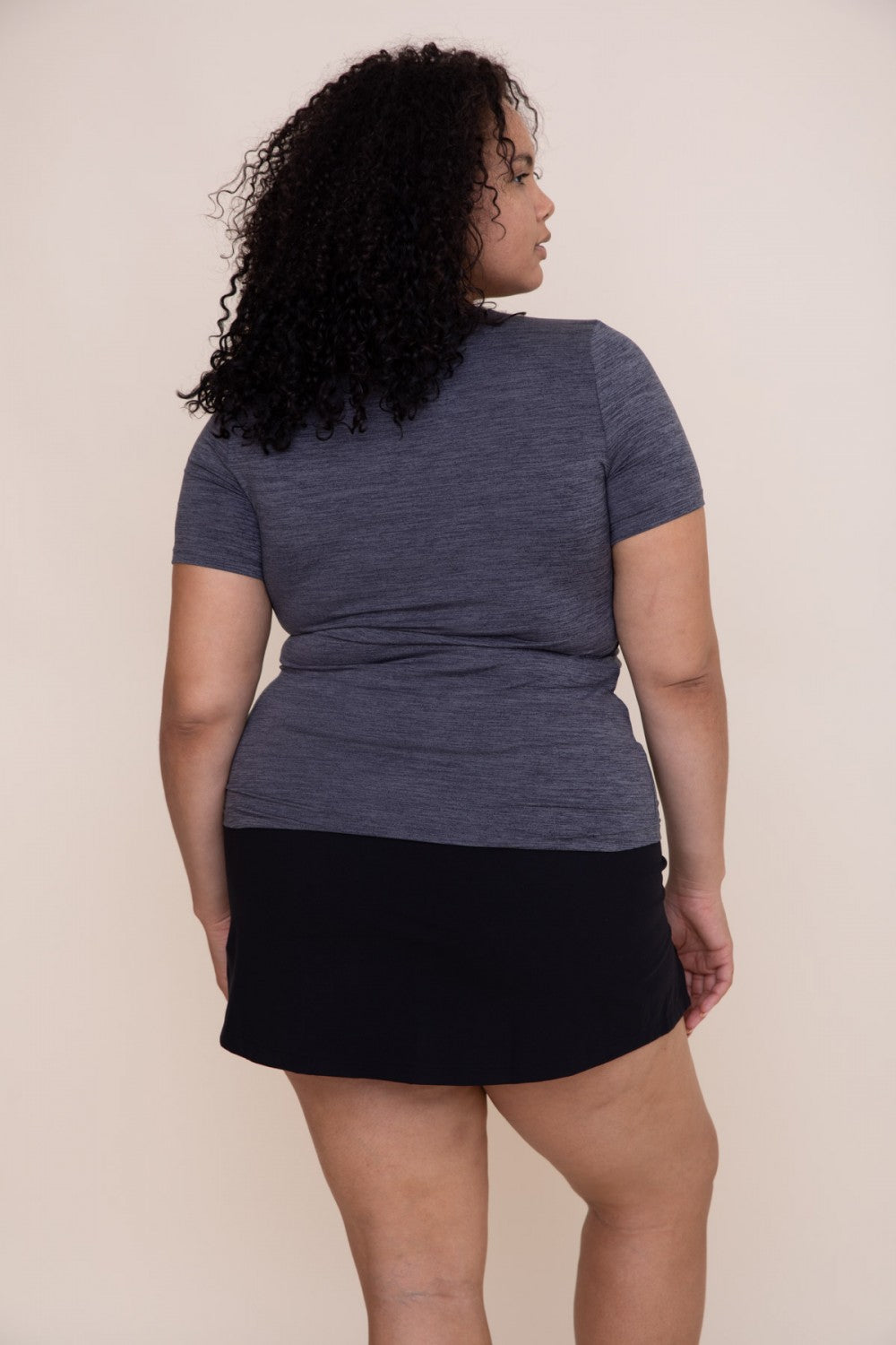 Walk With Me Athletic Tee - Heather Grey