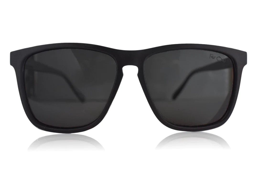 FarOut Sunglasses Polarized Black Flatliners