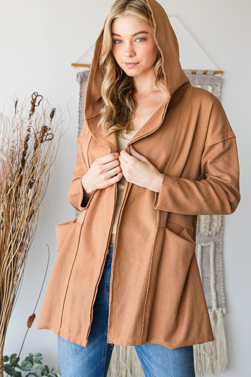 Running With You Hooded Cardigan