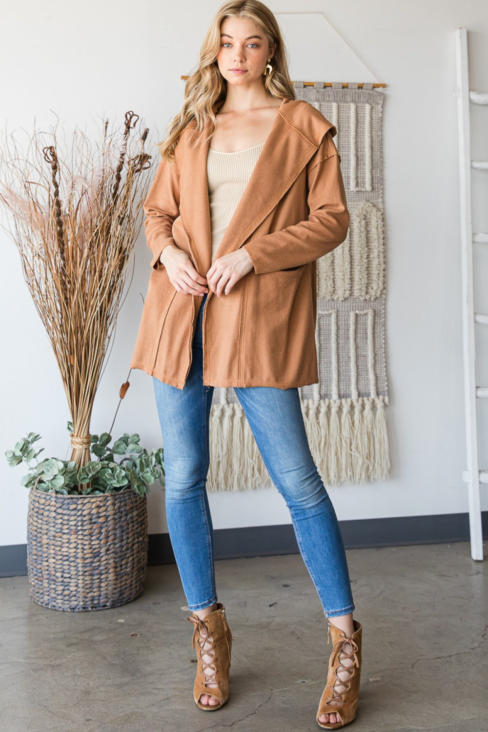 Running With You Hooded Cardigan