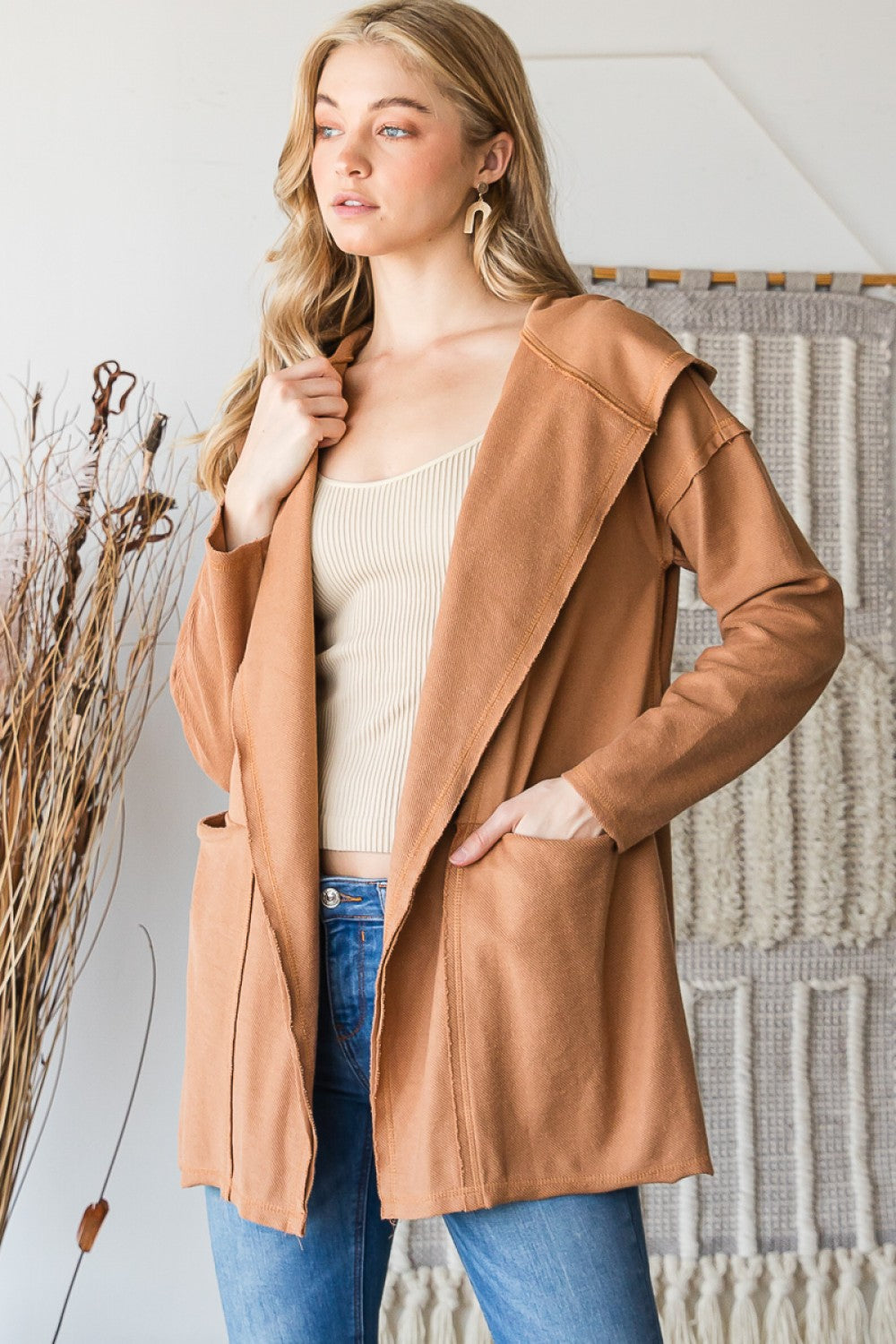 Running With You Hooded Cardigan