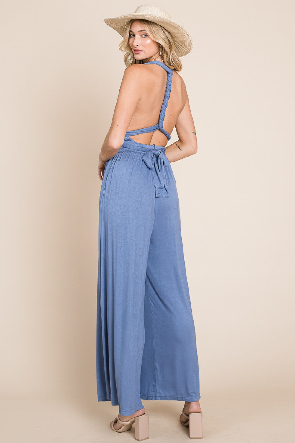 Inevitably Perfect Convertible Jumpsuit - Black