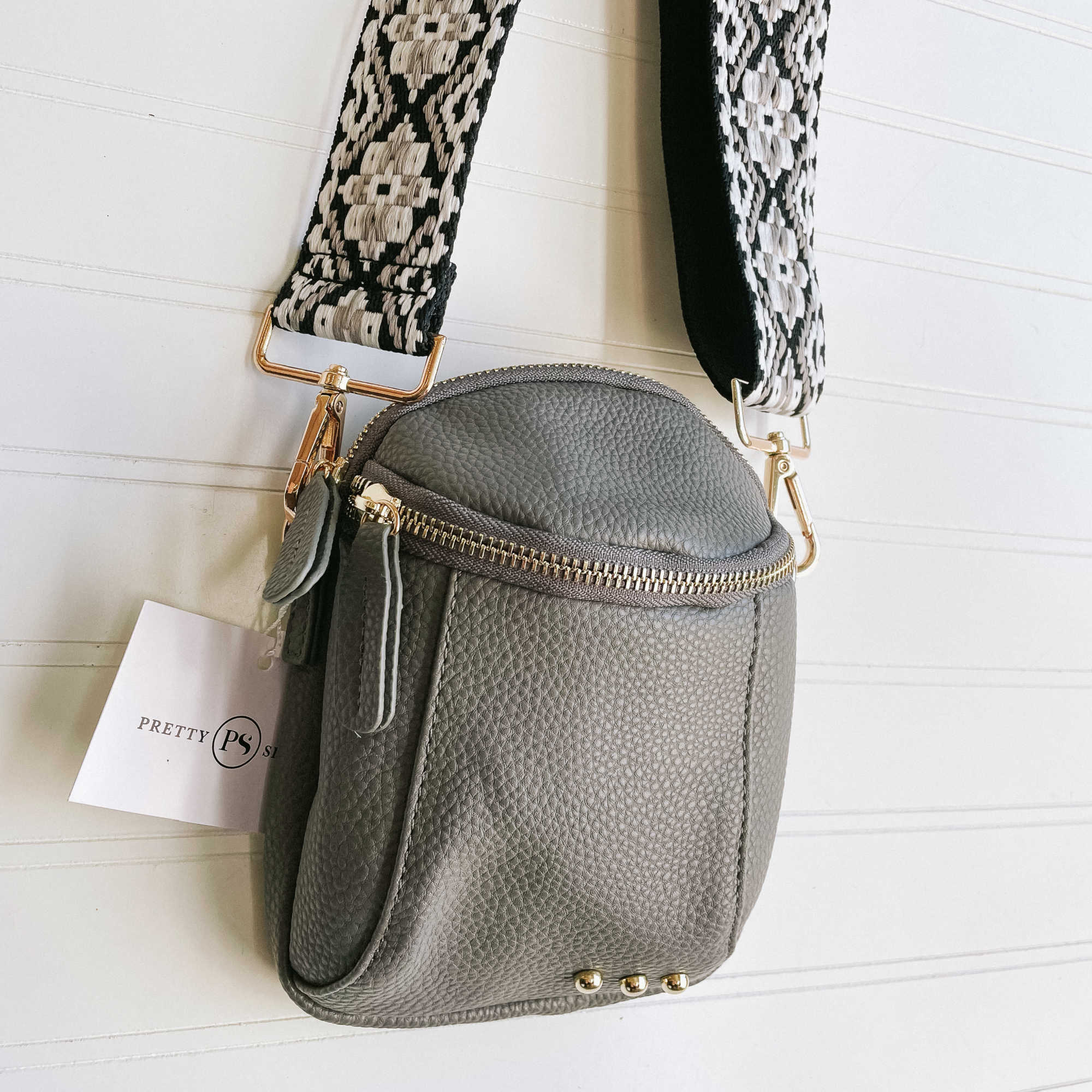 Ellie Crossbody Bag - Grey