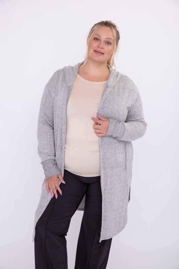 Still Waiting Brushed Cardigan