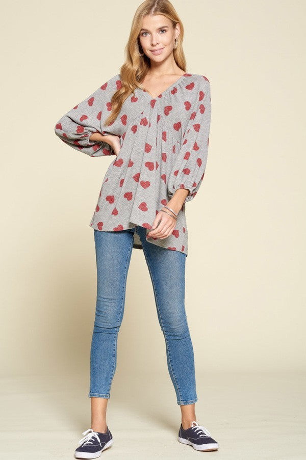 Hearts Full of Love Blouse